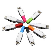 DATOVÝ A NAPÁJECÍ USB KABEL 6 V 1 S MAGNETICKÝM UCHYCENÍM