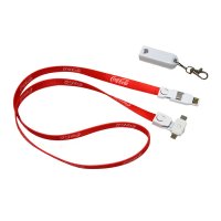 6 v 1 -  NAPÁJECÍ USB KABEL VE ŠŇŮRCE NA KRK