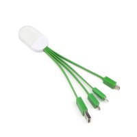 NAPÁJECÍ USB KABEL 3 V 1 S LED PODSVÍCENÍM A 2D LASEREM