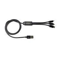 NAPÁJECÍ USB KABEL 3 V 1 S LED LOGEM