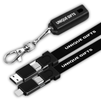 DATOVÝ A NABÍJECÍ 6 V 1 USB KABEL, VE ŠŇŮRCE NA KRK