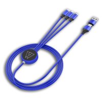 DLOUHÝ NABÍJECÍ KABEL 6 V 1, S LED LOGEM