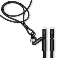60W nabíjecí USB kabel v lanyardu, USB-C => USB-C