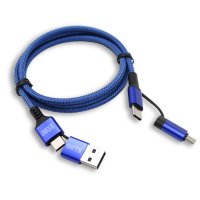 60W datový a nabíjecí USB kabel 4 v 1 NEXCORD