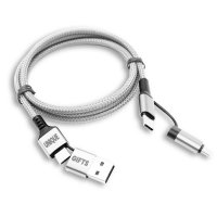 60W datový a nabíjecí USB kabel 4 v 1 NEXCORD