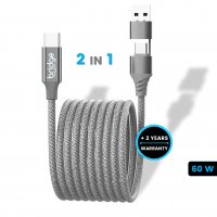 60W magnetický datový a nabíjecí kabel 3 v 1 MAGNETIQ