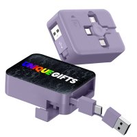 60 W - datov&yacute; a nab&iacute;jec&iacute; kabel se stoj&aacute;nkem (6 v 1), samonav&iacute;jec&iacute;