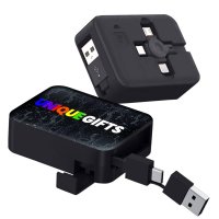 60 W - datov&yacute; a nab&iacute;jec&iacute; kabel se stoj&aacute;nkem (6 v 1), samonav&iacute;jec&iacute;