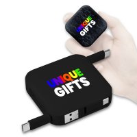 60 W - datov&yacute; a nab&iacute;jec&iacute; kabel se stoj&aacute;nkem (4 v 1), samonav&iacute;jec&iacute;