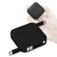 60 W - datov&yacute; a nab&iacute;jec&iacute; kabel se stoj&aacute;nkem (4 v 1), samonav&iacute;jec&iacute;