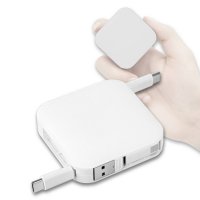 60 W - datov&yacute; a nab&iacute;jec&iacute; kabel se stoj&aacute;nkem (4 v 1), samonav&iacute;jec&iacute;