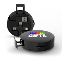 Datov&yacute; a nab&iacute;jec&iacute; kabel se stoj&aacute;nkem (3 v 1), samonav&iacute;jec&iacute;