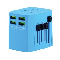 CESTOVNÍ ADAPTÉR SE 4 USB VÝSTUPY