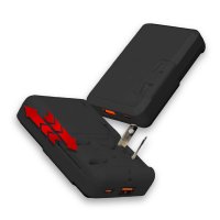 Plochý univerzální cestovní adaptér SLIMPOWER, s USB-C a USB-A