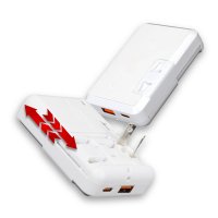 Plochý univerzální cestovní adaptér SLIMPOWER, s USB-C a USB-A
