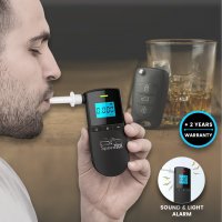 Alkoholtester s elektrochemickým senzorem fuel cell a LED displejem