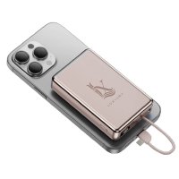 20000 mAh - power banka VECTRA s QC 22,5 W a vestavěn&yacute;m kabelem