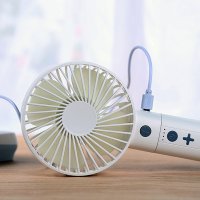 4 V 1 - VĚTRÁČEK S POWER BANKOU, BLUETOOTH REPRODUKTOREM A LED SVÍTILNOU, 4000 MAH