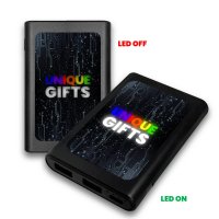 5000 mAh - power banka CLARA, s LED logem (+CMYK)