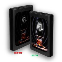 5000 mAh - power banka CLARA, s LED logem (+CMYK)