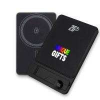 10000mAh magnetická kovová power banka QUANTUM 3 v 1, s 15W bezdrátovým nabíjením a PD 20 W