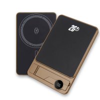 10000mAh magnetická kovová power banka QUANTUM 3 v 1, s 15W bezdrátovým nabíjením a PD 20 W
