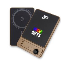 10000mAh magnetická kovová power banka QUANTUM 3 v 1, s 15W bezdrátovým nabíjením a PD 20 W