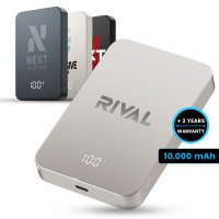 10000 mAh &ndash; magnetick&aacute; power banka PowerGo, s 15W bezdr&aacute;tov&yacute;m nab&iacute;jen&iacute;m a PD 20 W