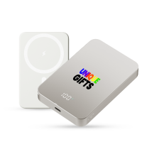 10000 mAh &ndash; magnetick&aacute; power banka PowerGo, s 15W bezdr&aacute;tov&yacute;m nab&iacute;jen&iacute;m a PD 20 W