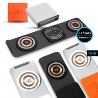 15W skl&aacute;dac&iacute; magnetick&aacute; bezdr&aacute;tov&aacute; rychlonab&iacute;ječka TRIVIO 3 v 1