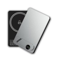5000mAh ultratenká magnetická kovová power banka FLATIQ, s 15W bezdrátovým nabíjením a PD 20 W