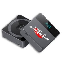 5000 mAh - stylov&aacute; magnetick&aacute; power banka NEXIUM 3 v 1, s 15W bezdr&aacute;tov&yacute;m nab&iacute;jen&iacute;m a PD 20 W