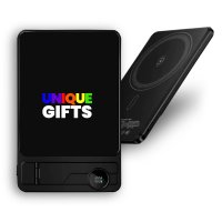 5000mAh ultratenká magnetická kovová power banka QUANTUM 3 v 1, s 15W bezdrátovým nabíjením a PD 20 W