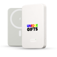 5000 mAh &ndash; magnetick&aacute; power banka PowerGo, s 15W bezdr&aacute;tov&yacute;m nab&iacute;jen&iacute;m a PD 20 W