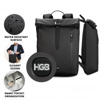 Elegantní městský batoh URBAN-Q,
z recyklovaných materiálů