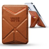 Magnetick&eacute; (MagSafe kompatibiln&iacute;) pouzdro na karty / stoj&aacute;nek ORIGAMI