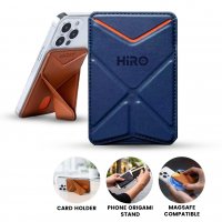 Magnetick&eacute; (MagSafe kompatibiln&iacute;) pouzdro na karty / stoj&aacute;nek ORIGAMI