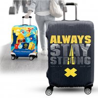 Elastick&yacute; obal na kufr s vlastn&iacute;m potiskem, velikost M