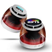 5W magnetick&yacute; bezdr&aacute;tov&yacute; reproduktor MagBeat, ve vlastn&iacute;ch barv&aacute;ch CMYK + LED logo