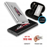 Přenosný kovový SSD disk, USB 3.0