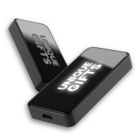 Přenosný SSD disk s LED logem, v luxusním pouzdře, USB 3.0