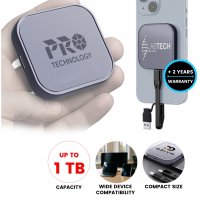 Magnetick&yacute; přenosn&yacute; SSD disk MagDrive, Magsafe kompatibiln&iacute;, USB 3.2