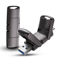 Vysokorychlostn&iacute; přenosn&yacute; SSD disk SwiftPro, s konektory USB-C a USB-A, USB 3.2