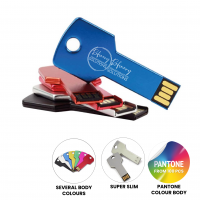 KOVOVÝ USB FLASH DISK KLÍČ