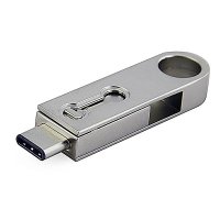 USB FLASH DISK OTOČNÝ S KONEKTOREM USB-C (Type-C)