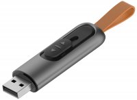 Kovov&yacute; v&yacute;suvn&yacute; USB 2.0 / 3.0 flash disk s poutkem