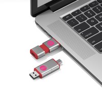 VÝSUVNÝ USB 2.0 / 3.0 FLASH DISK S KONEKTORY USB-C (TYPE-C) A USB-A