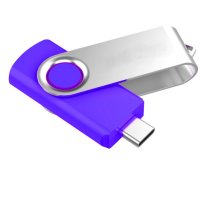 OTOČNÝ USB FLASH DISK TWISTER, S USB-C