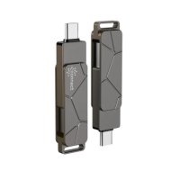 Ultrarychlý kovový otočný USB 3.2 flash disk