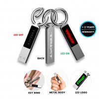 Kovový USB 2.0/3.0 flash disk s LED logem